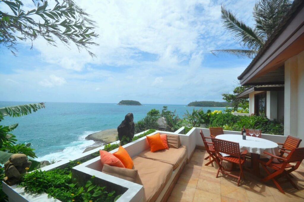 Oceanfront villa with private pool for sale near Kata Beach, Phuket