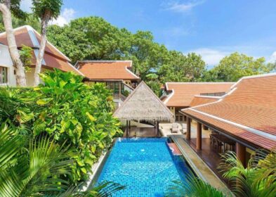 4-bed Thai-Balinese villa for sale in Nai Harn, Phuket