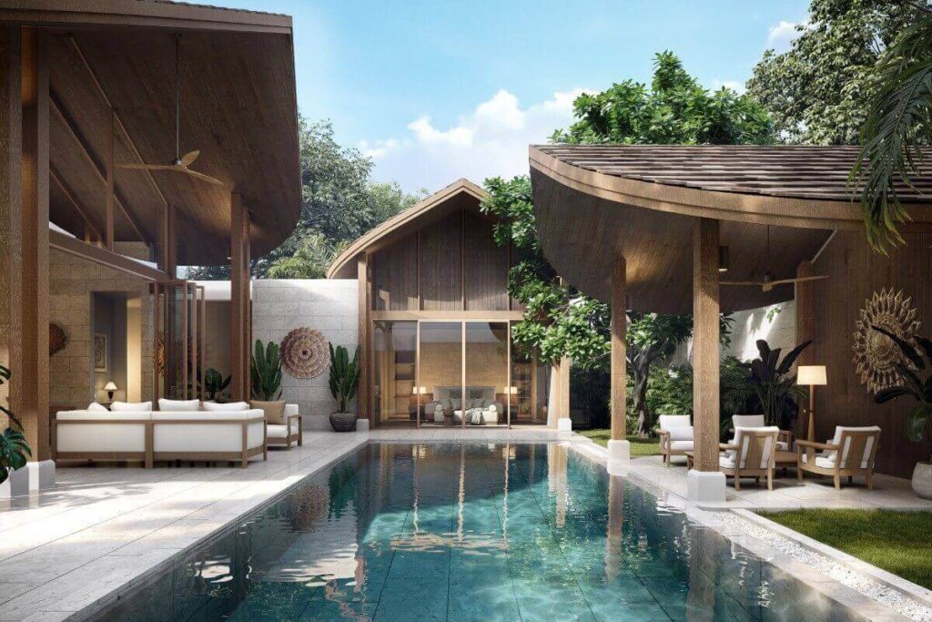 4-bed courtyard-style villa for sale in Cherng Talay, Phuket