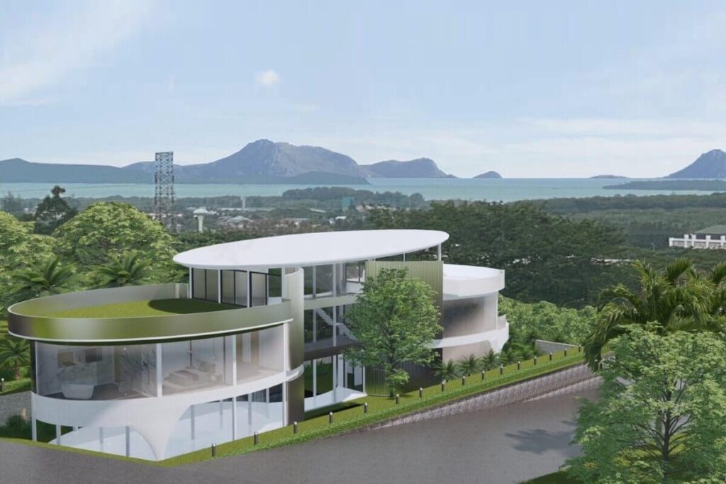 4-bed hillside villa for sale in Koh Kaew, Phuket