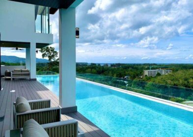 5-bed hillside villa for sale in Layan, Phuket