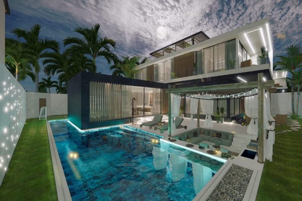 4-bed sea view villa for sale in Chalong, Phuket