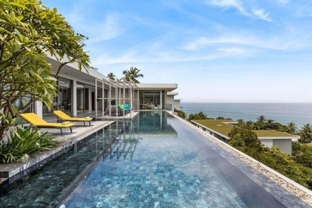 Luxury 4-Bedroom Penthouse with Infinity Pool and Sea Views in Naithon, Phuket