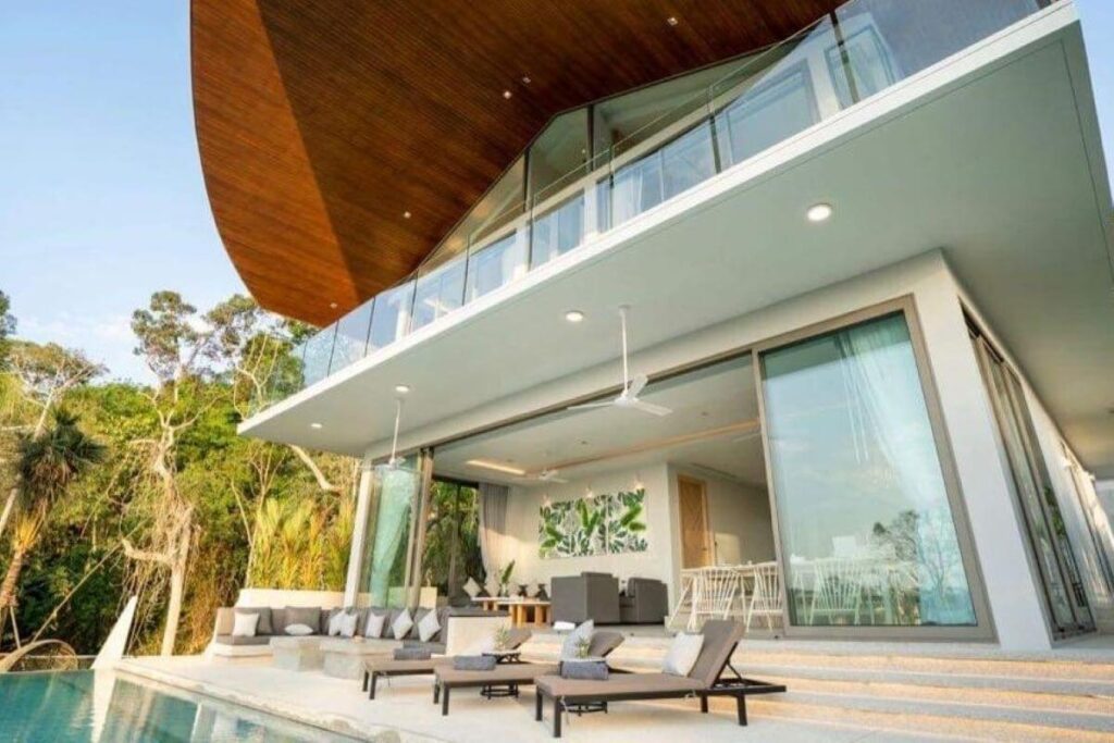 4-bed sea view villa for sale in Kamala, Phuket