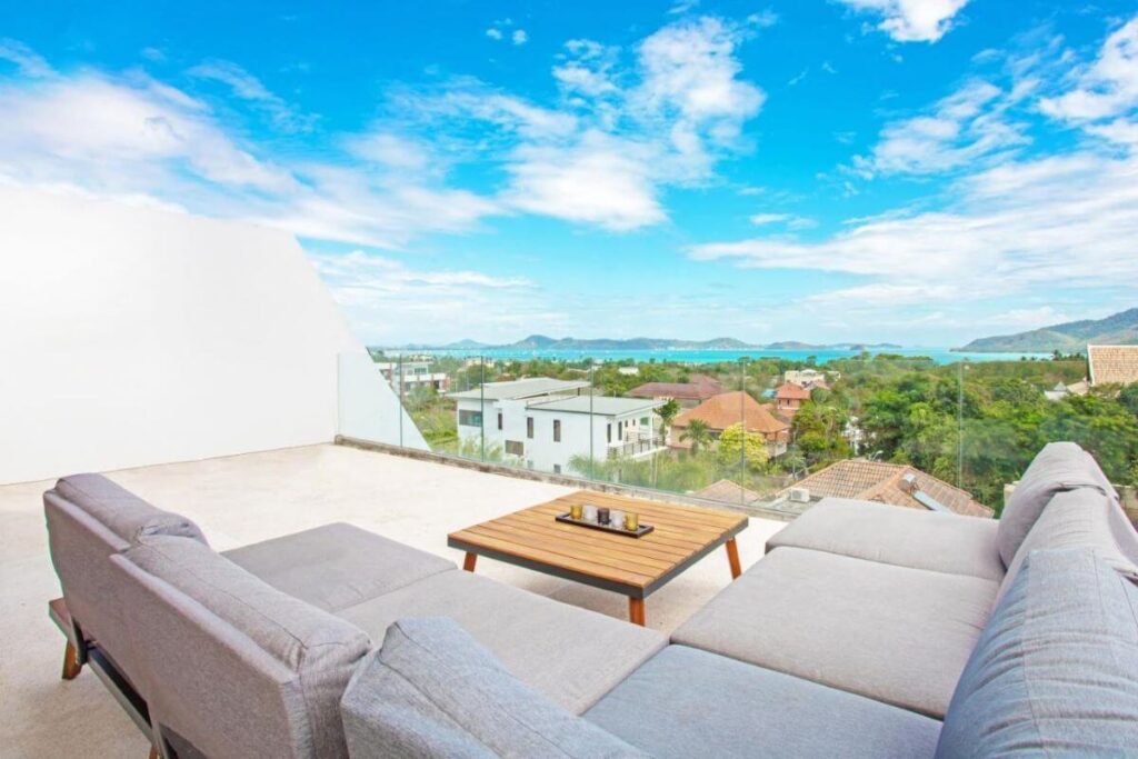 4-bed sea-view villa for sale in Rawai, Phuket