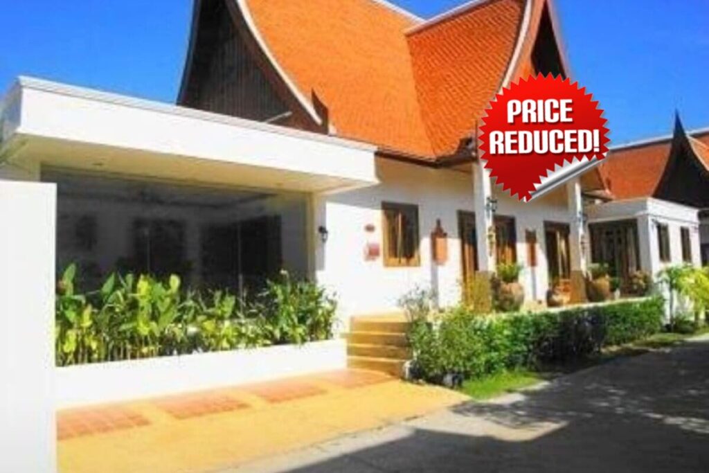 4-bedroom Thai-style pool villa for sale near Nai Harn Beach, Rawai, Phuket