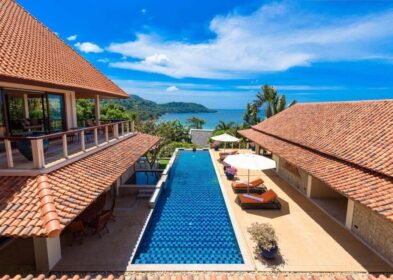 Luxury 5-bedroom sea view villa with infinity pool for sale in Katamanda, Phuket