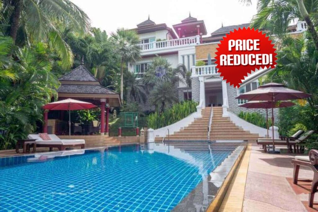 5-bed sea view luxury villa for sale in Koh Sirey, Phuket