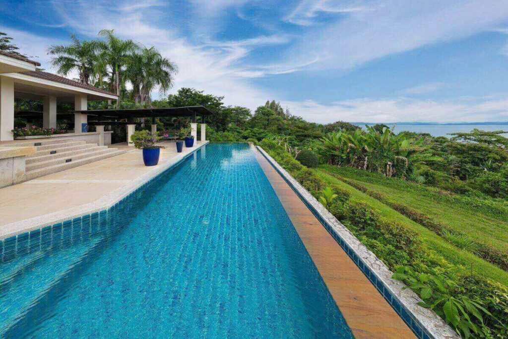 Luxury beachfront villa with infinity pool for sale in Ao Po, Phuket