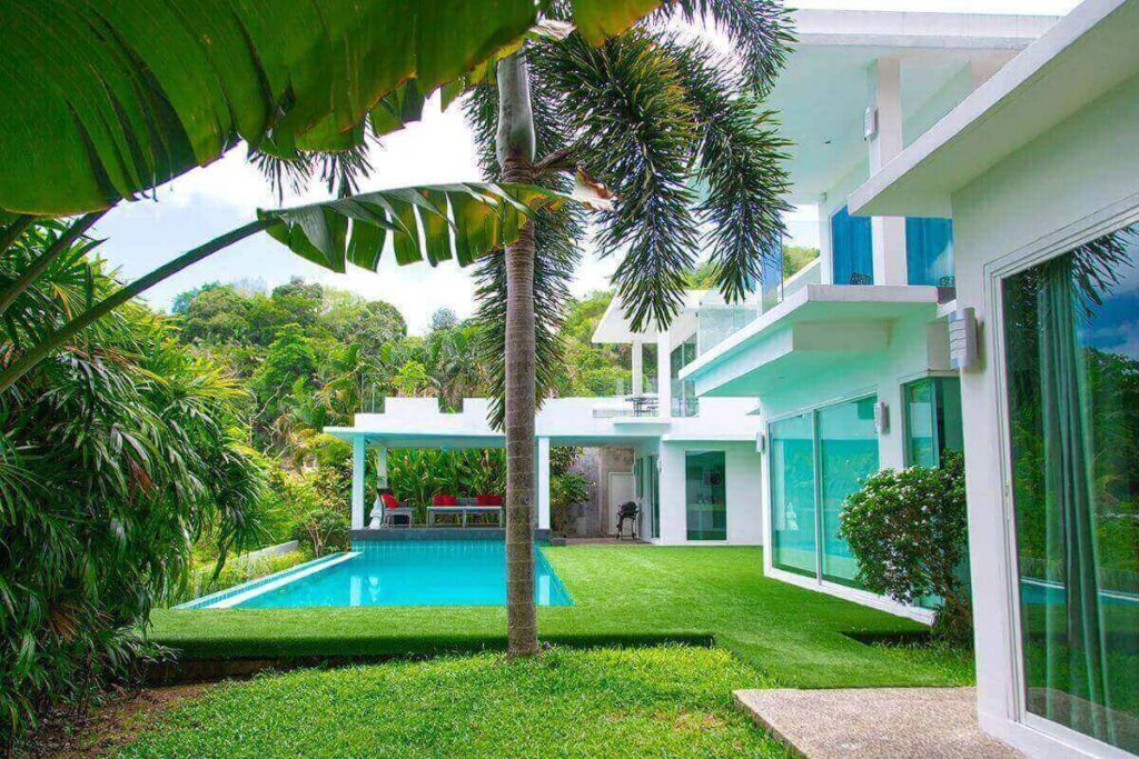 4-bed sea view villa for sale in Kata, Phuket