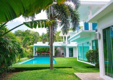 4-bed sea view villa for sale in Kata, Phuket