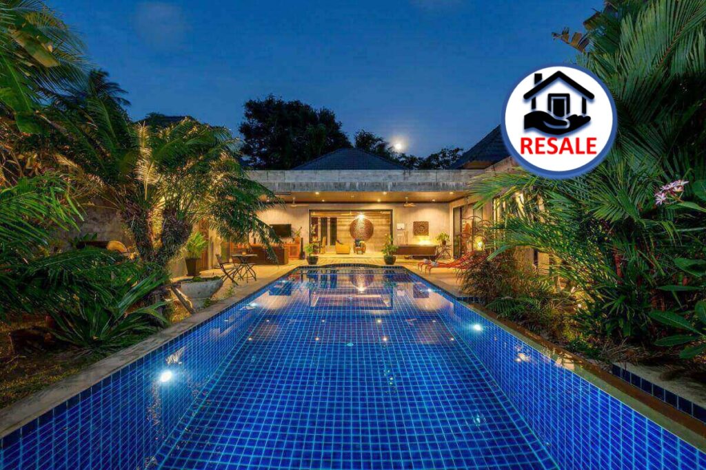 5-bedroom single-level tropical villa with pool for sale in Rawai, Phuket, near Stay Resort