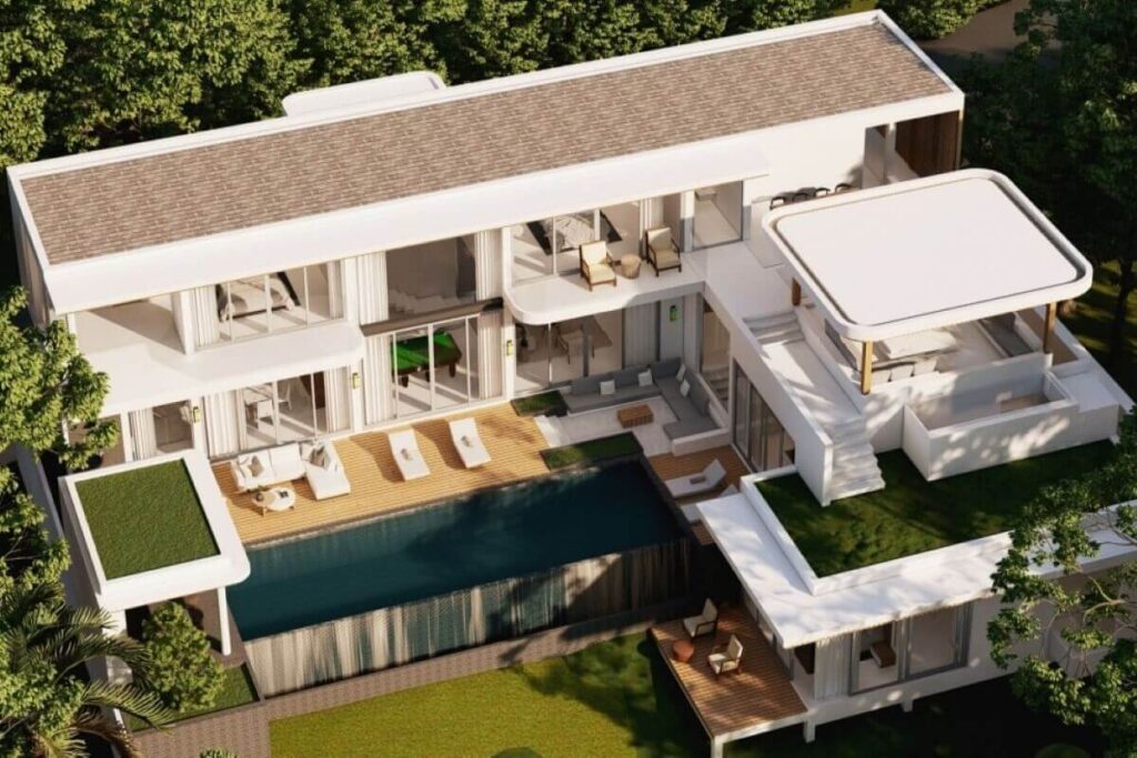 4-bed gated villa for sale in Cherng Talay, Phuket