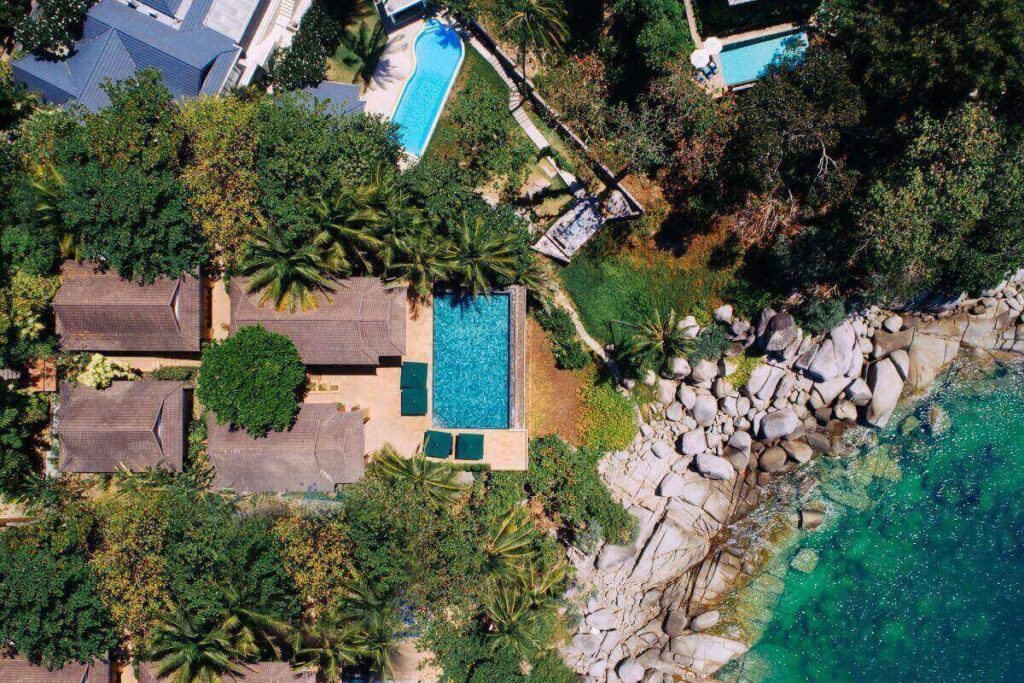 Luxury 8-bedroom oceanfront villa with private infinity pool in Kata, Phuket