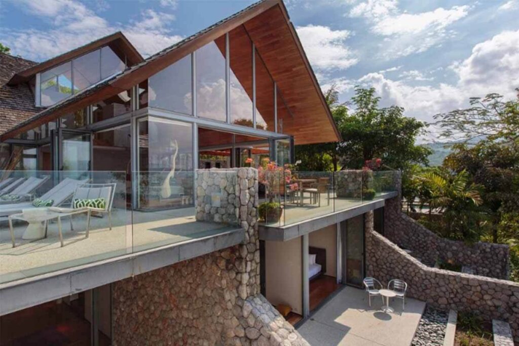 6-bedroom oceanfront villa with infinity pool and private beach access in Kamala, Phuket.