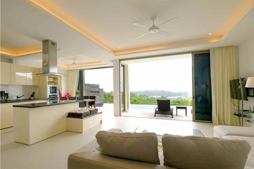 2-bedroom sea view villa with infinity pool for sale near Nai Thon Beach, Phuket