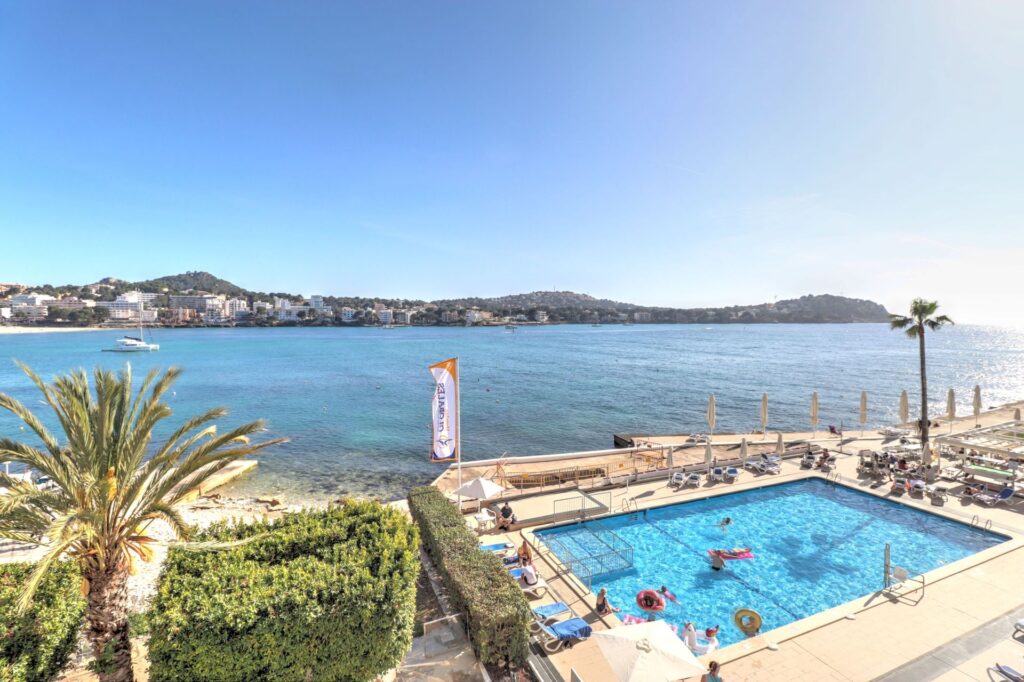 1-bedroom sea view apartment with shared pool for sale in Verdemar community, Santa Ponsa, Mallorca
