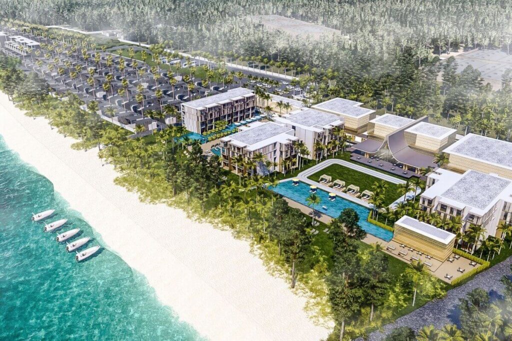 1-bedroom beachfront apartment with balcony and pool access for sale in Mai Khao, Phuket