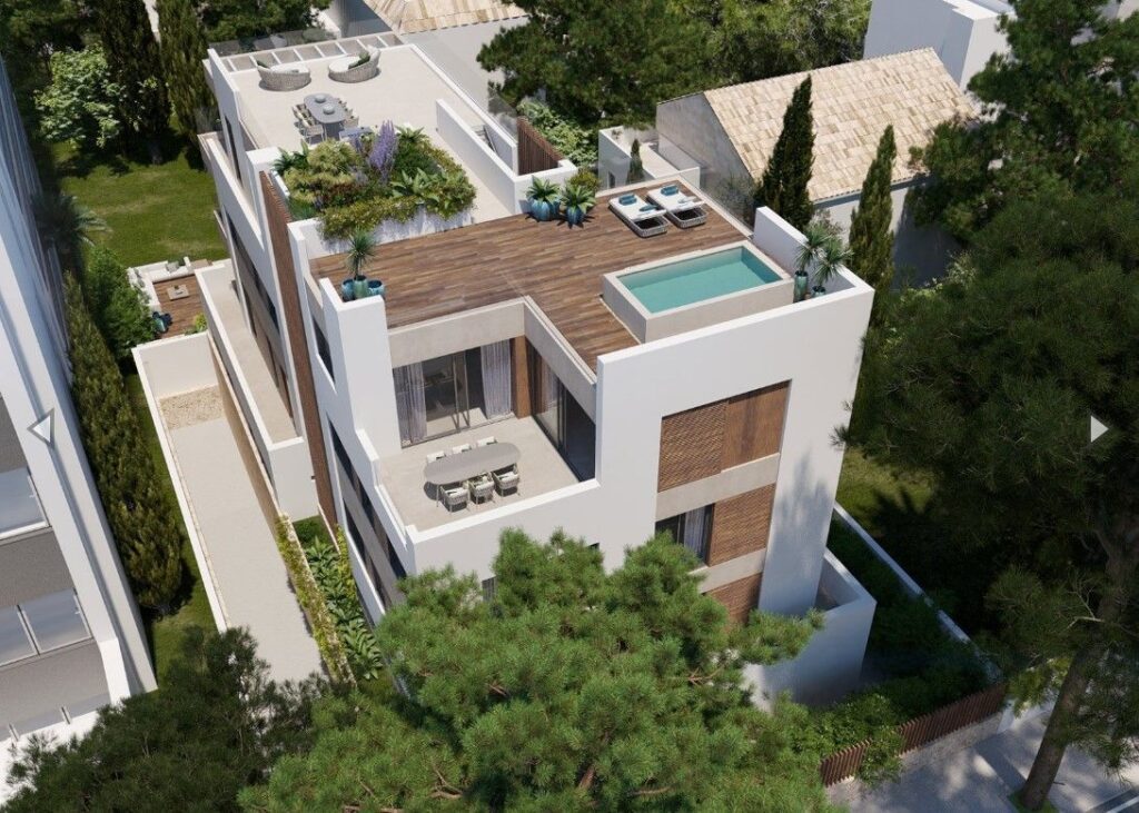 2-bedroom ground floor apartment with pool and forest access for sale in Son Armadams, Palma, Mallorca