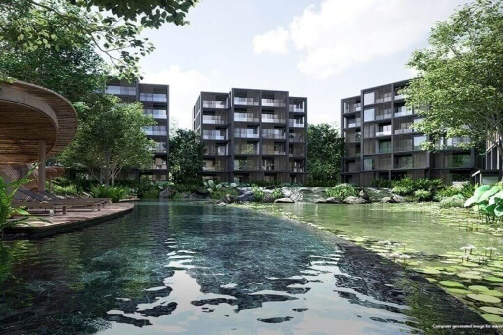 2-bedroom branded apartment with balcony and resort access for sale near Kamala Beach, Phuket