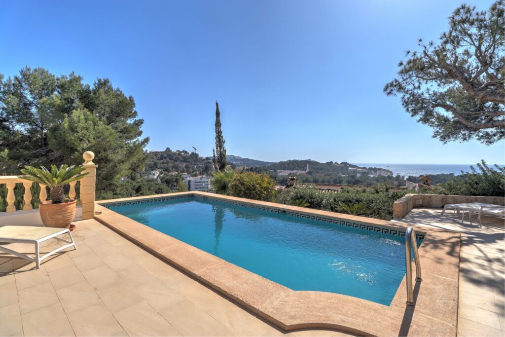 4-bed sea view villa for sale in Costa de la Calma, Mallorca