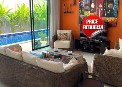 3-bedroom pool villa with rooftop terrace for sale in Rawai, Phuket