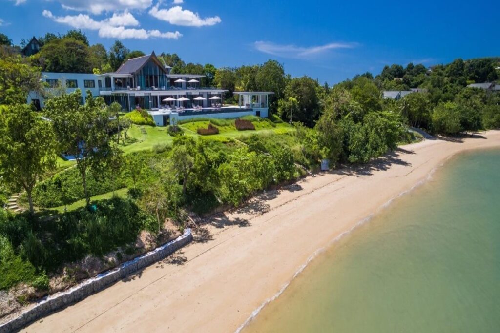 7-bedroom beachfront villa with infinity pool and cinema for sale in Cape Yamu, Phuket