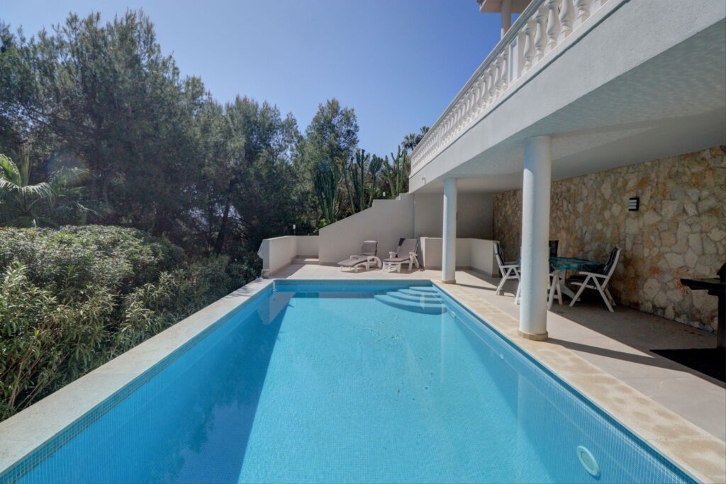 3-bedroom fully reformed villa with heated pool and partial sea views for sale in Costa de la Calma, Mallorca