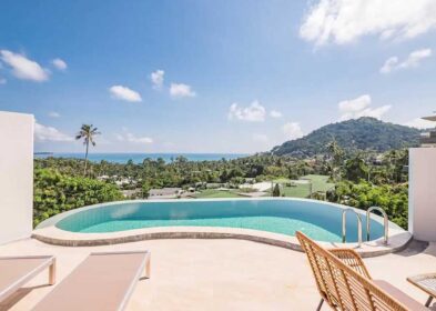 Modern 2-bed sea view villa with infinity pool in Chaweng Noi, Koh Samui