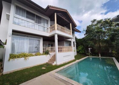 Sea view 3-bed villa with private pool and terrace in Choeng Mon, Koh Samui