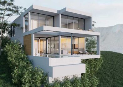 Contemporary 3-bed sea view villa with pool in Plai Laem, Koh Samui