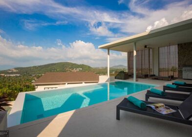 Luxury 5-bed villa with infinity pool and sea view terrace in Bo Phut, Koh Samui