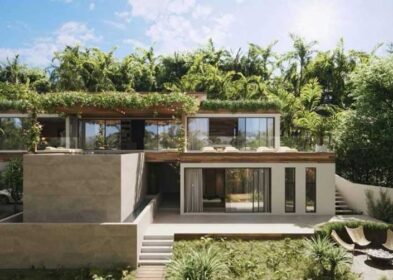 New sea view 3-bed villa with pool in Bang Por, Koh Samui