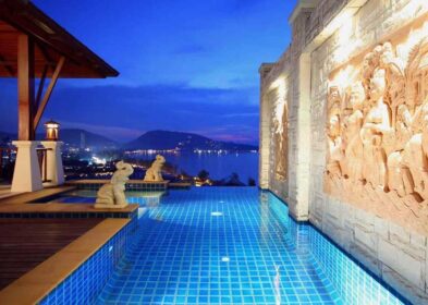 Hillside 3-bed sea view villa with pool near Patong Beach, Phuket