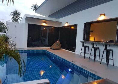 2-bed garden pool villa in Lamai, Koh Samui – 160 sqm build