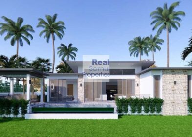 Modern 3-bed pool villa for sale in Plai Laem, Koh Samui