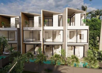 New luxury 3-bed townhouse with pool near Plai Laem Beach, Koh Samui
