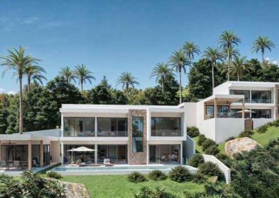 4-bed sea view villa for sale in Lamai Koh Samui