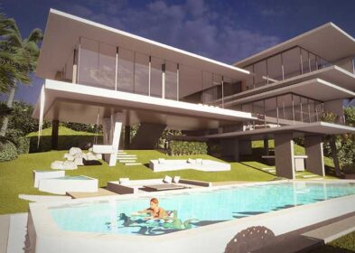Sea view 5–7 bed villa with infinity pool at Coast Breeze Residences, Bang Por, Koh Samui