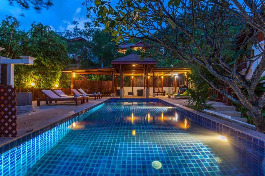 3-Bed Hillside Sea View Villa for Sale Patong Phuket