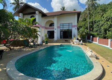 4-bed sea view villa with pool in Lamai, Koh Samui