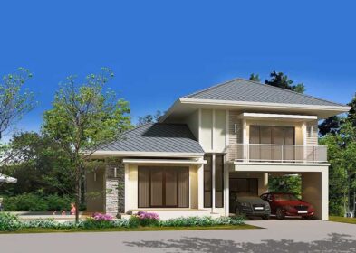 3-bed split-level villa for sale in Ban Rak, Koh Samui