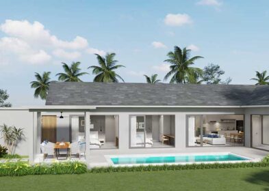 New 3-bed garden villa with pool for sale in Bo Phut, Koh Samui