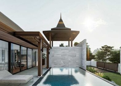 Contemporary Thai-style 3-bed villa with pool in Bang Kao, Koh Samui