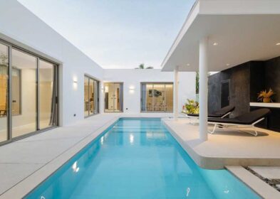 Courtyard-style 4-bed villa with pool for sale in Rawai, Phuket