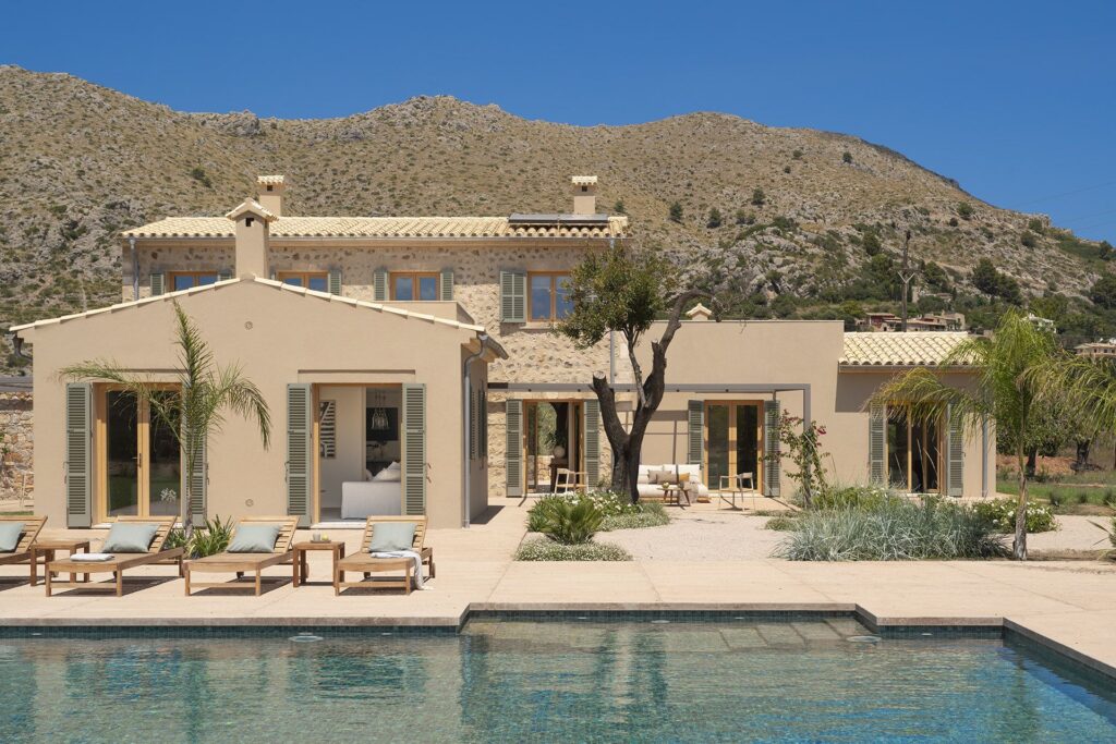 Newly built 4-bed finca with pool and countryside views in Pollença