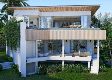4-bed villa with sea view and pool in Bo Phut, Koh Samui