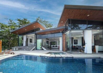 4-bed sea view villa with infinity pool and deck in Kamala Hills, Phuket – 498 sqm build