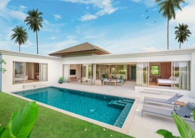 4-bed tropical pool villa with garden in Cherngtalay, Phuket – 420 sqm build