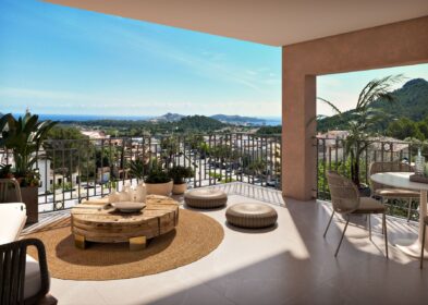 2-bed sea view apartment in Capdepera, Mallorca